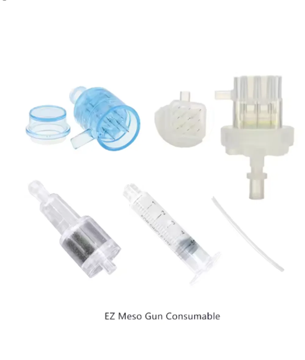 Фото Шприцевые трубки MesoGun, расходные материалы, картридж EZ, регулируемый винт, игла отрицательного давления, 5/9 контактов №2