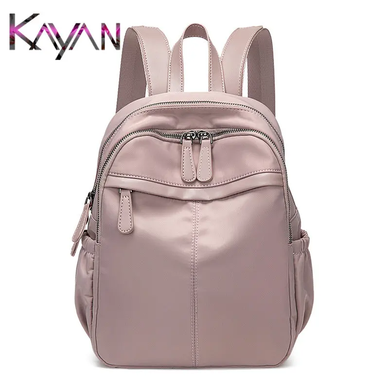 

Универсальный женский рюкзак, Корейская холщовая дорожная сумка для девушек, Водонепроницаемый школьный ранец для девочек-подростков