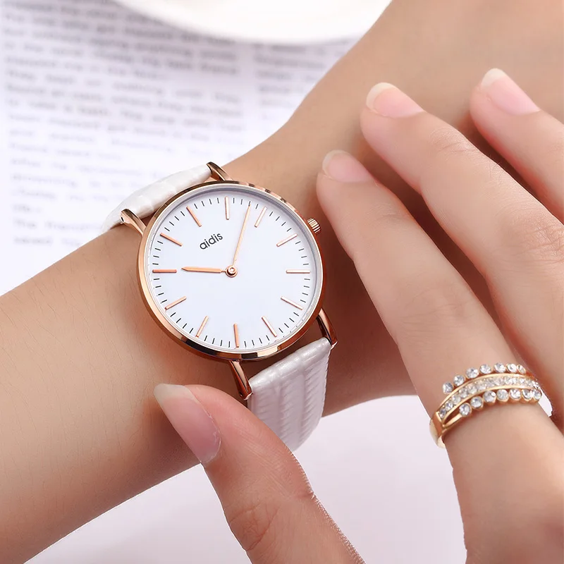 Addies Watch Women Fashion Casual Leather Belt Watches Simple Ladies Small Dial Quartz Clock Dress Wristwatches Reloj Mujer enlarge