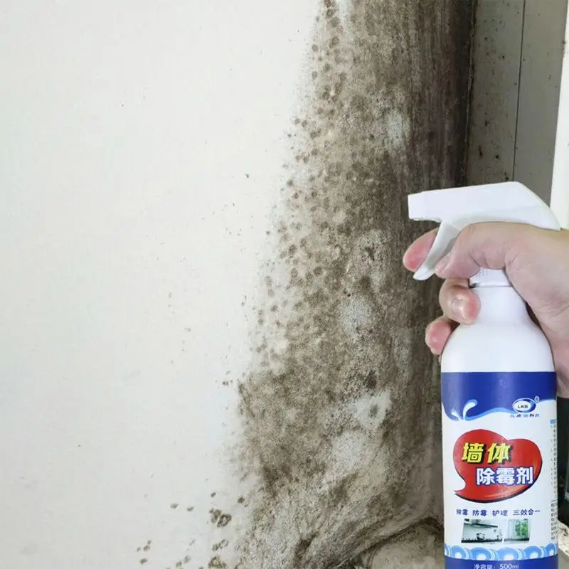 

500ml Mildew Cleaning Spray Household Long-lasting Cleaning Spray Wall Mold Remover For Tile Seams Toilet Sink Washing Machine