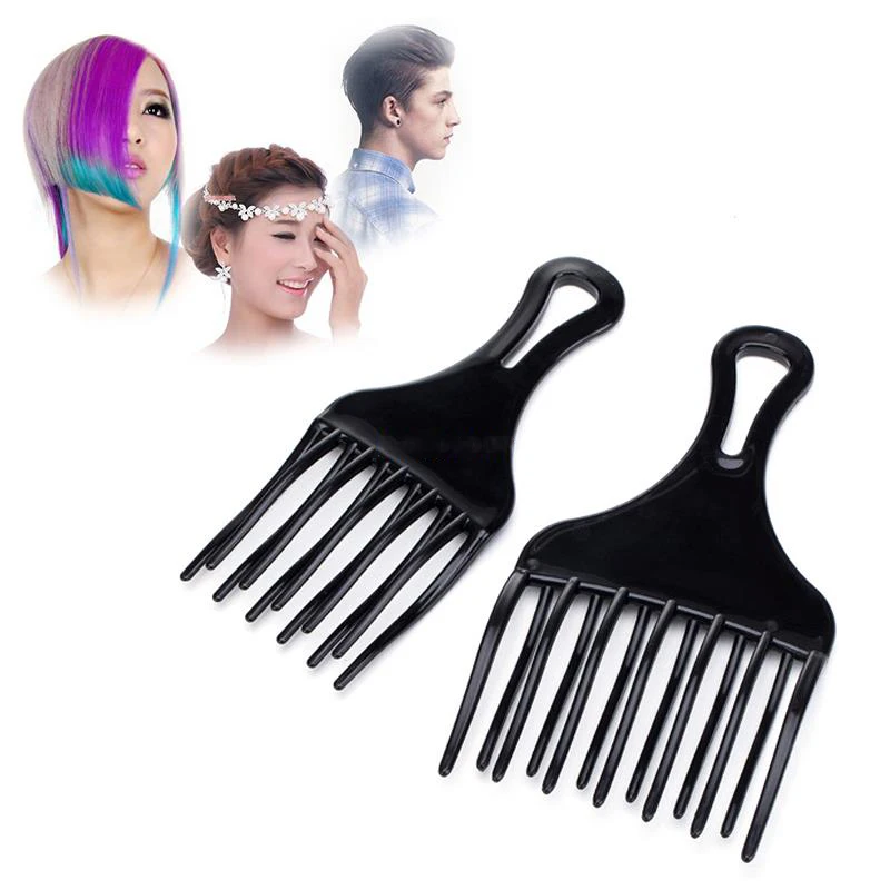 

Sdatter 1Pc Afro Comb Hair Insert Choose Big Comb Tooth Comb Hair Fork Brush Curly Hair Brush Hair Pick Fork Comb Hair Styling T