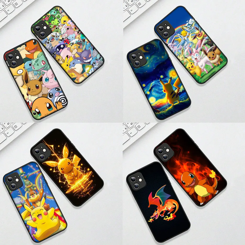 Фото Чехол для телефона Charmander P-Pokemons GO P-Pikachus для Samsung Galaxy S25 S24 S23 FE Plus Ultra S7 Edge A16 A15 A25 5G №5