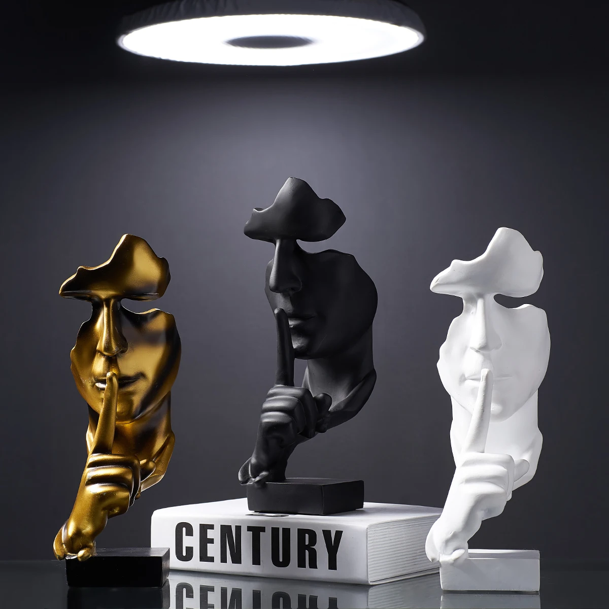 

Nordic Abstract Character Sculpture Ornament David Plaster Statue Resin Art Crafts Wine Cabinet Home Living Room Decoration Gift