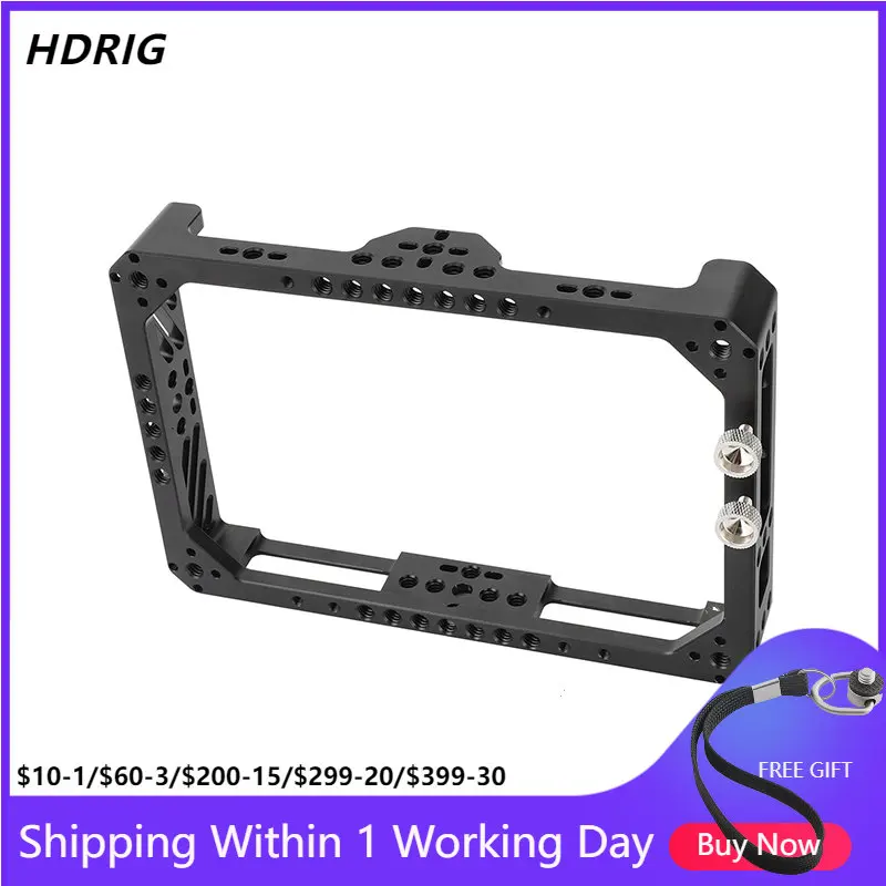 

HDRIG Full Monitor Cage for Desview R7II 7" On-Camera Field Touch Screen