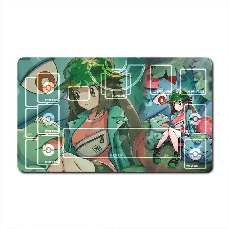 Коврик для карт Pokemon Ptcg Глория жуша тренировочная серия 60x35 см специальная игра
