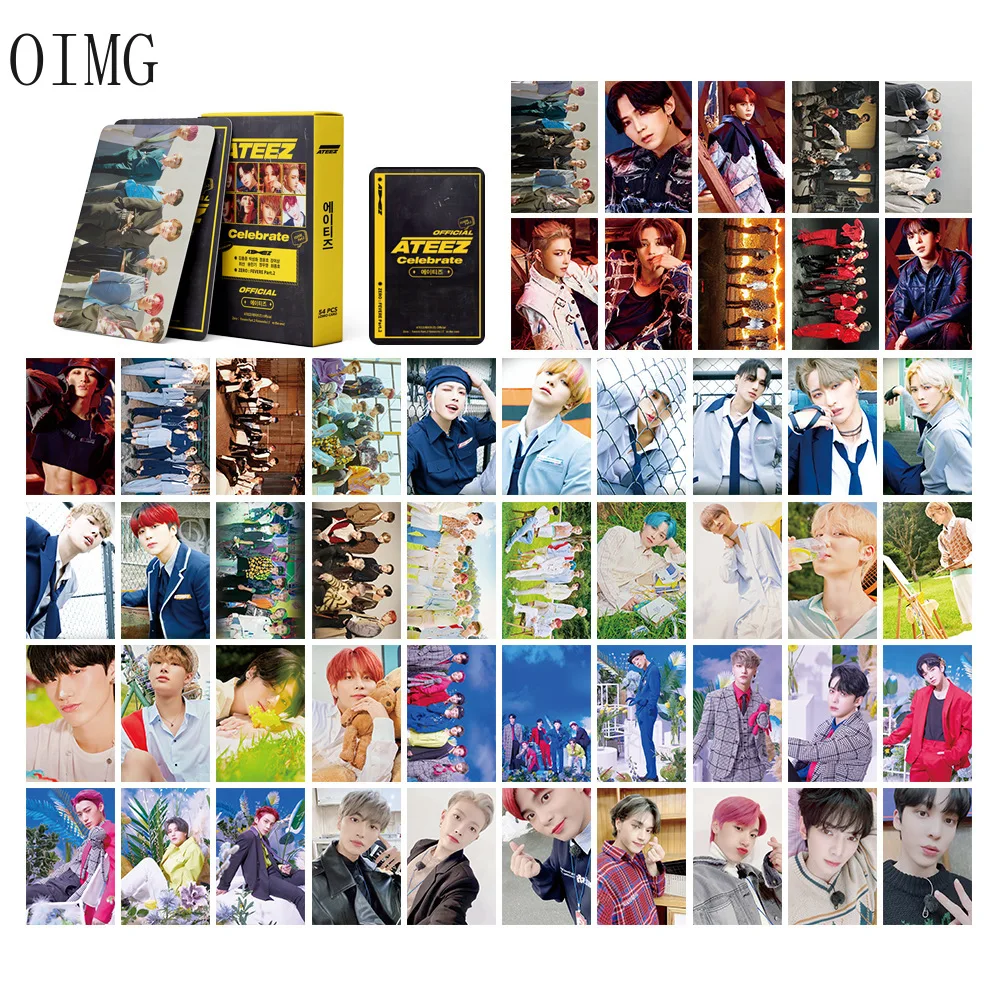 Kpop ATEEZ BEYOND : ZERO ROCKY Lomo Cards новая Фотокарта фото печать открыток Набор
