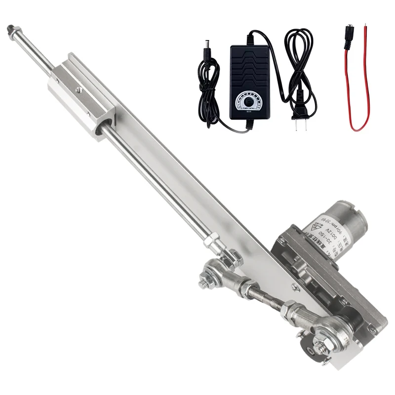 

6-20cm Reciprocating Linear Actuator 24V DC Speed ​​​​Adaptor Telescopic Rocker Actuator Stroke Motor Kit