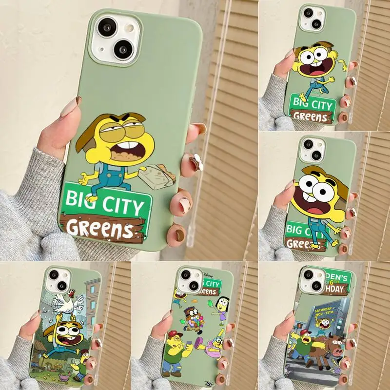 

Disney Big City Greens Phone Case For Iphone 7 8 Plus X Xr Xs 11 12 13 Se2020 Mini Mobile Iphones 14 Pro Max Case