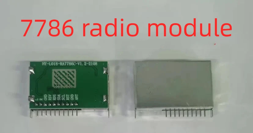 1 шт. автомобильный навигационный радиомодуль AM/PM радио тюнер TDA7786 модуль NXP6686 чип