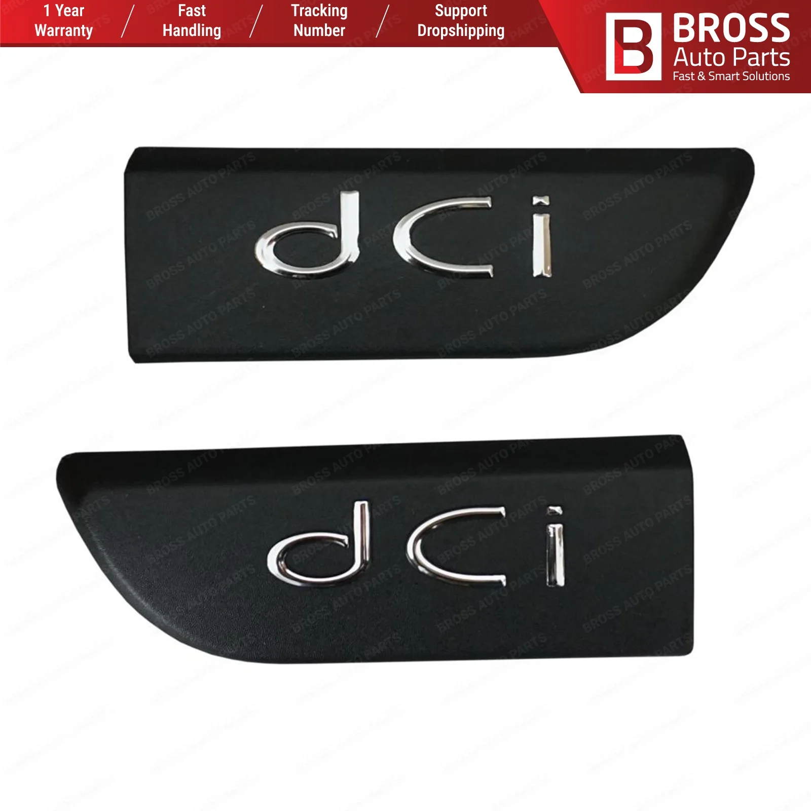 Bross BSP561 2 шт. значок DCI эмблема слева и справа 82 00 717 150 / 8200717150 для Megane MK2 2002-2008 scenic