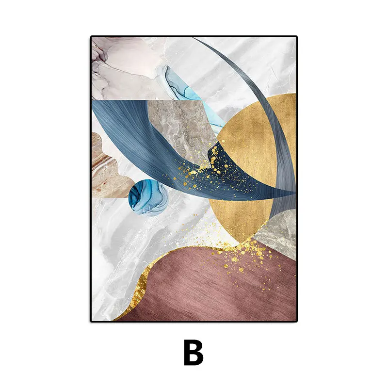 

Художественная печать на холсте LINLAN Amity, абстрактный стиль