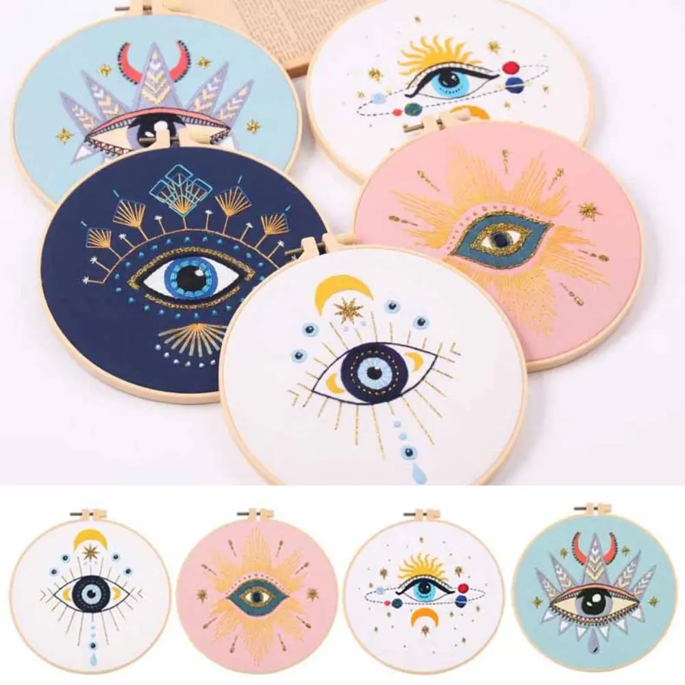 Cross Stitch Kit Embroidery Hoop