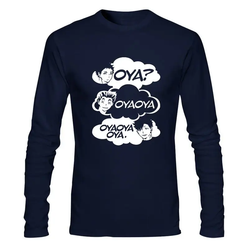 Мужская одежда Haikyuu Oya? Oyaoya футболка 6Xl хлопок большой размер Haikyu Fly высокий