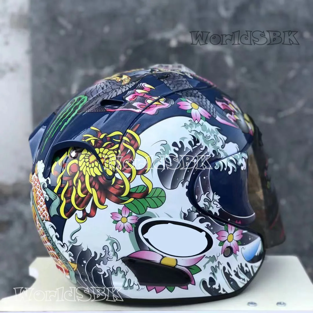 Шлем с открытым лицом шлем для мотоцикла мотокросса гоночный | Автомобили и