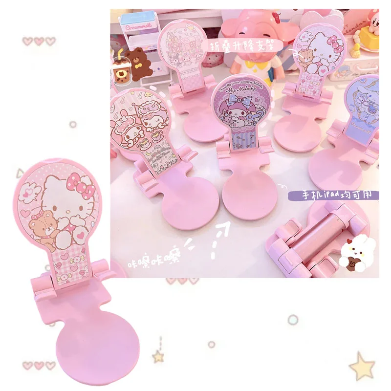 

Держатель для телефона в стиле аниме Kawaii Cinnamoroll Kt Cat My Melody Kuromi