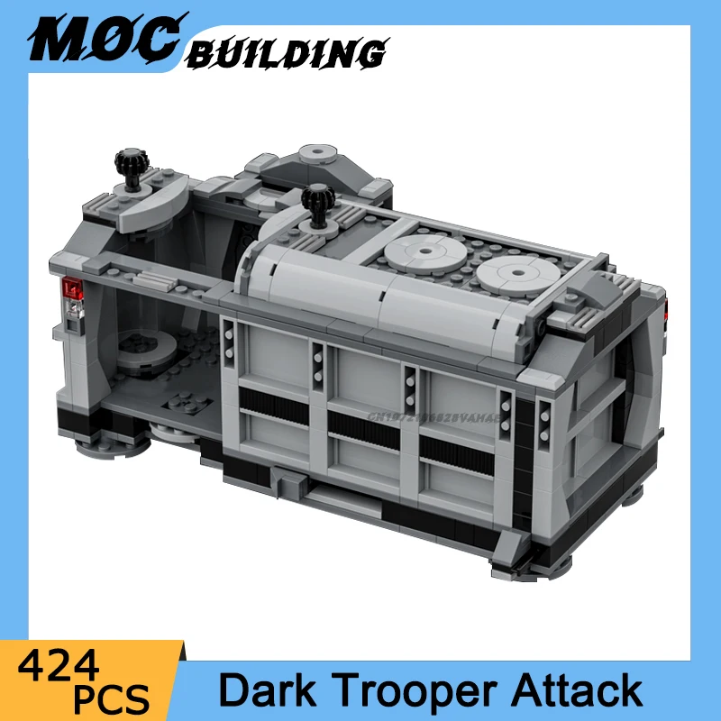 MOC космический фильм серии солдат боевая сцена модель строительные блоки DIY