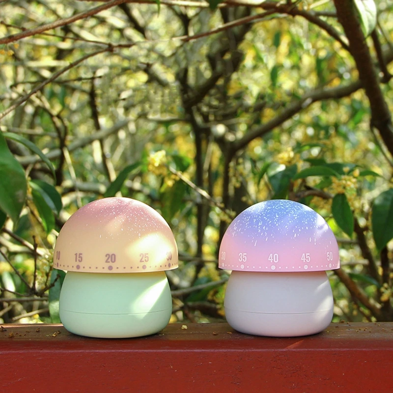 Милый грибной таймер для тайм-менеджмента механические кухонные таймеры