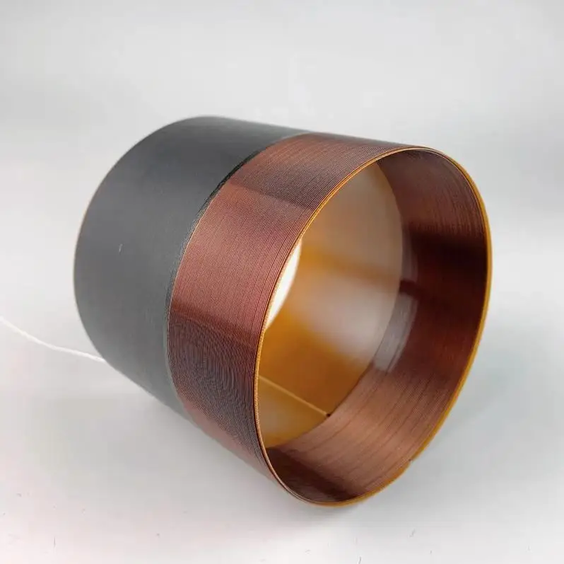 

1 шт. GHXAMP 89 мм катушка из стекловолокна 89Core динамик сабвуфер с внутренней внешней обмоткой мощный голос 8 Ом для использования в Beyma 18 дюймов