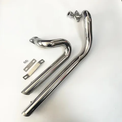 Для мотоциклетных выхлопных систем Yamaha Drag Star V star 400 650 XVS650 XVS400 650A DRAGSTAR 400 650, глушитель с полным звеном