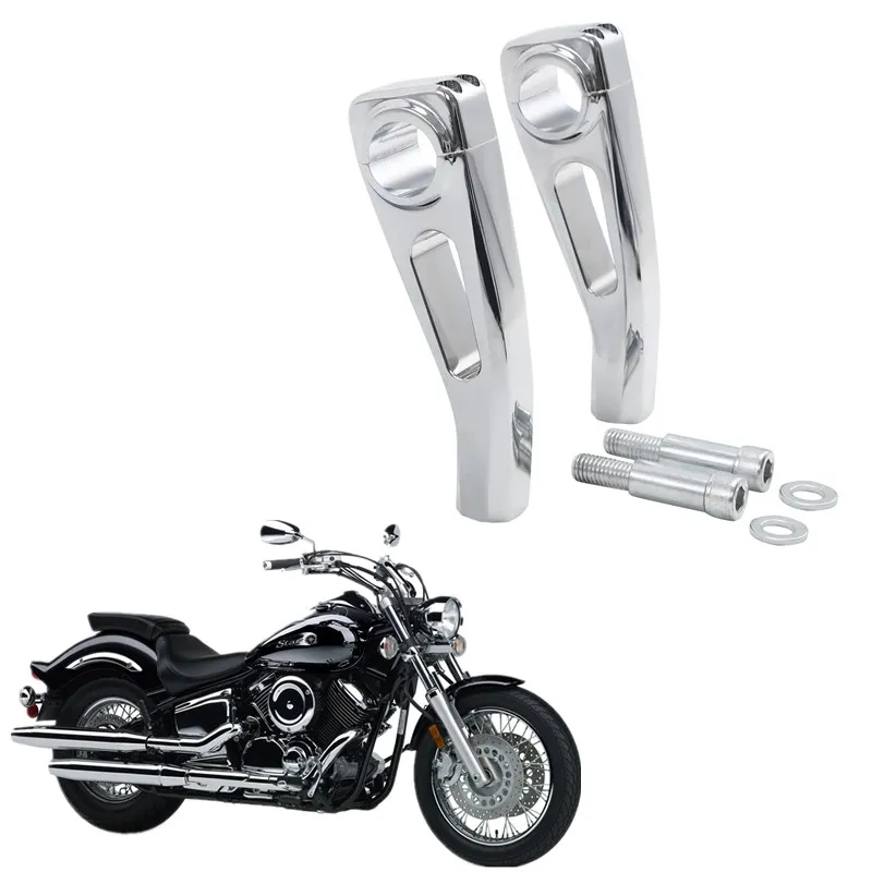 Для Harley Honda Suzuki Kawasaki Yamaha V-Star 1100 аксессуары для мотоциклов на заказ высота 4 5 дюйма 1