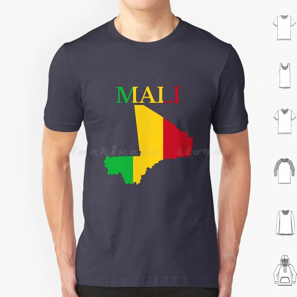 Футболка с флагом и картой Мали для мужчин женщин детей 6Xl сувенир Love Is My Home