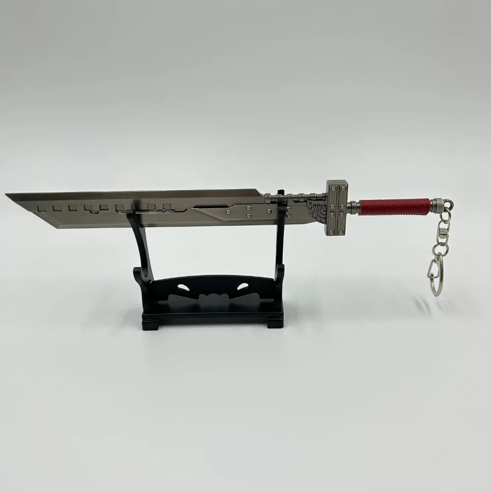 

22cm Cloud Strife Fenrir Final Fantasy Weapon Metal Anime Game Peripheral Katana Samurai Sword Blade Model Gifts Toys for Boys