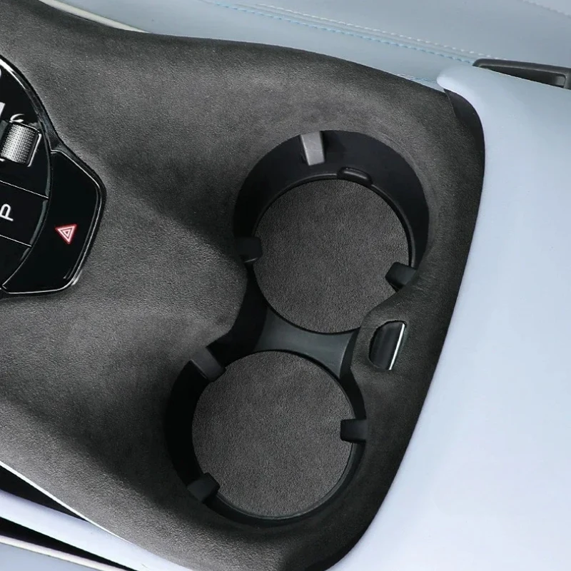 Подходит для BYD SEAL 2022 2023 2024 замшевые коврики чашек с водой из алькантары коврик