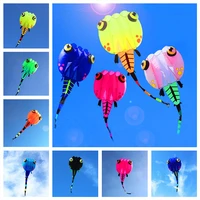 free shipping large tadpole soft kite line ripstop nylon kite flying for adults outdoor toys weifang kite