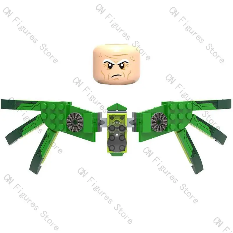 Экшн-фигурки XP419-426 Hero из фильма сделай сам оружие строительные блоки Креативные