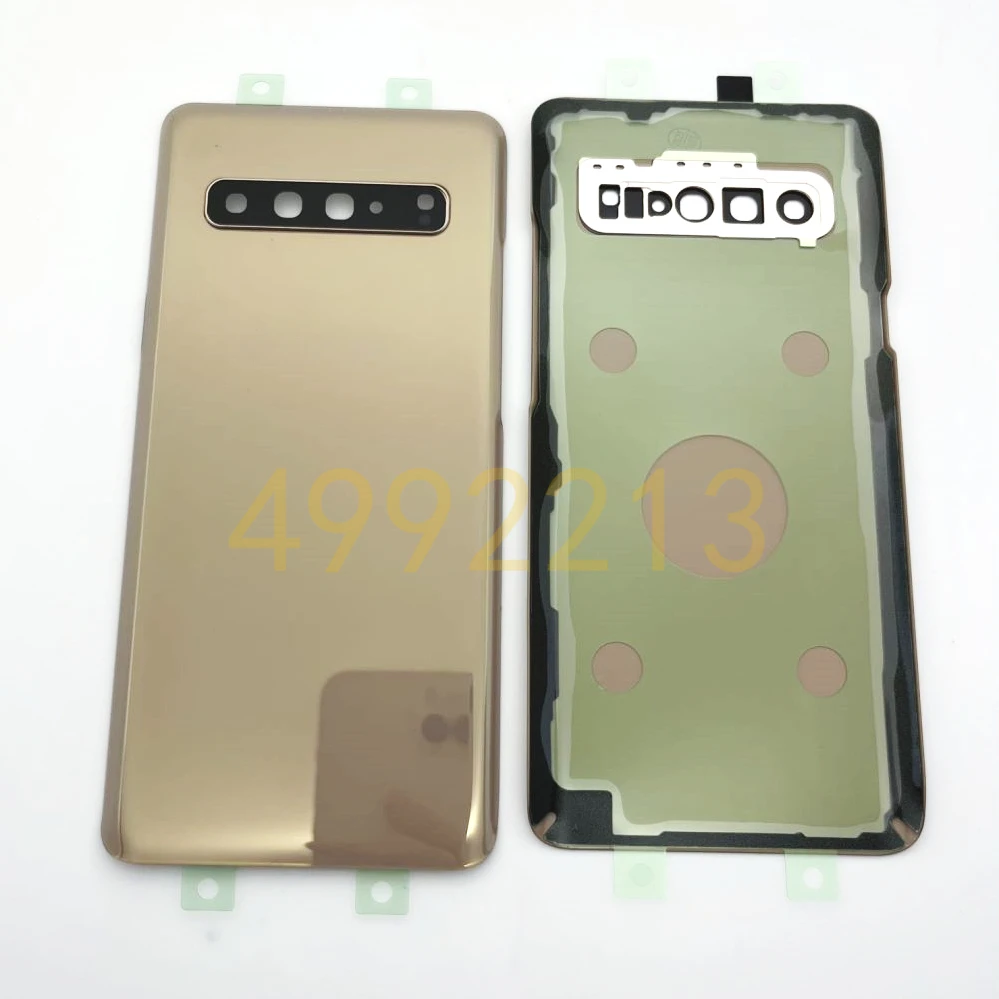 Стеклянная крышка батарейного отсека для Samsung Galaxy S10 5G G977 G977F версия задняя
