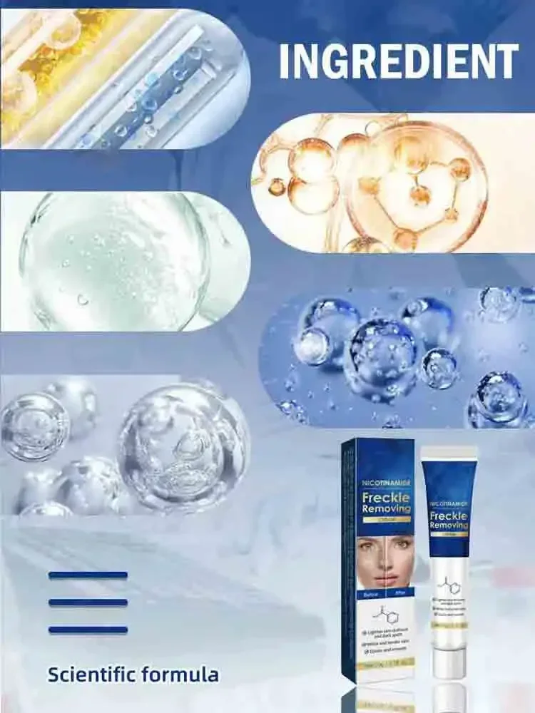 Мощный отбеливающий крем для ухода за кожей удаляет веснушки мелазму корректор