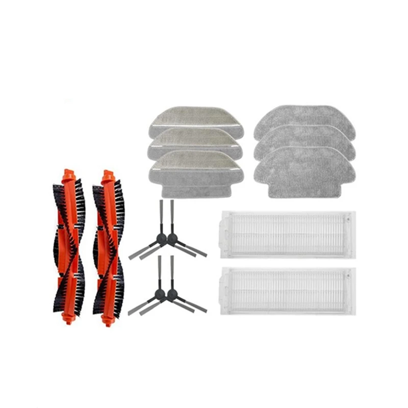 

HEPA Filter Main Brush Mop For XIAOMI MIJIA Sweeping Mopping Robot Vacuum Cleaner STYJ02YM Spare Par Pack Kits