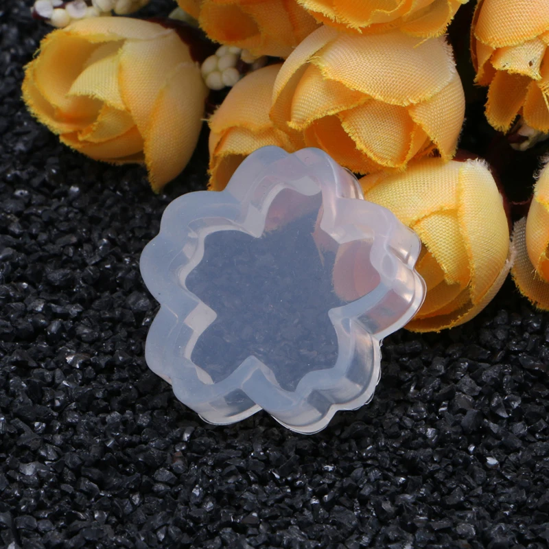 

69HB Resin Silicone Pendant Mold Ornaments Handmade Jewelry Making Tool