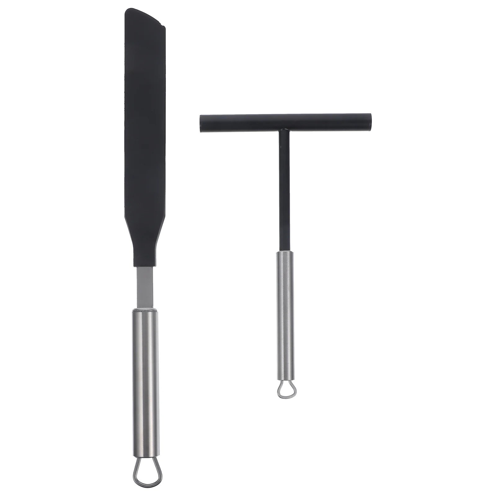 

Crepe Spatula Spreader Tool Scraper Pancake Cake Maker Cream Icing Metal Butter Turner Set Pastry Baking Making T Utensils Pan