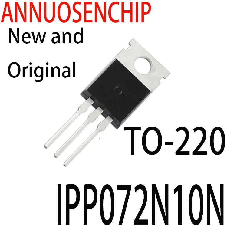 

5 шт./лот Новый и оригинальный 072N10N TO-220 80A 100V IPP072N10N