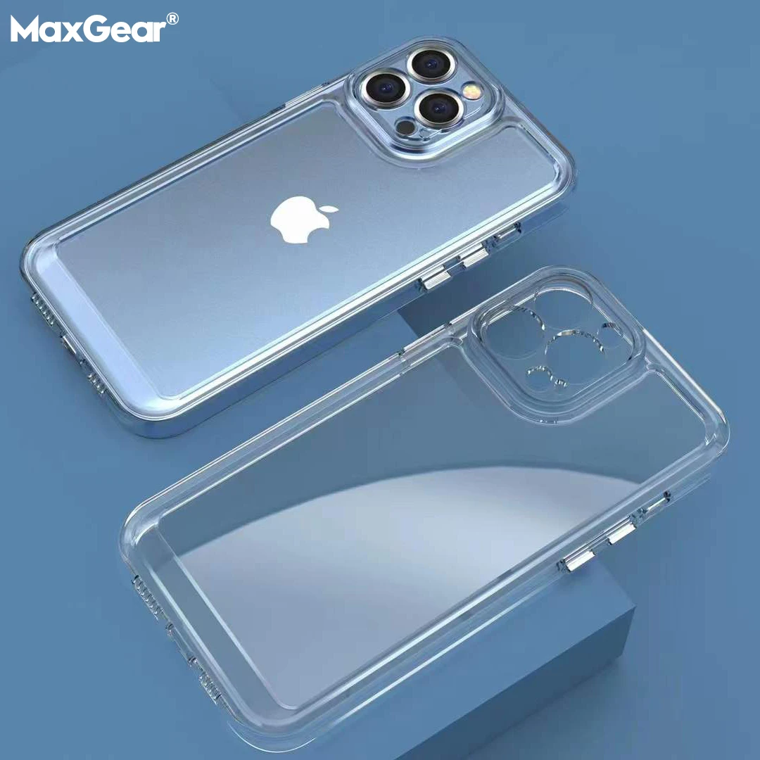 Роскошный противоударный Прозрачный жесткий чехол для iPhone 13 12 Pro Max 11 X XR XS 7 8 Plus SE2
