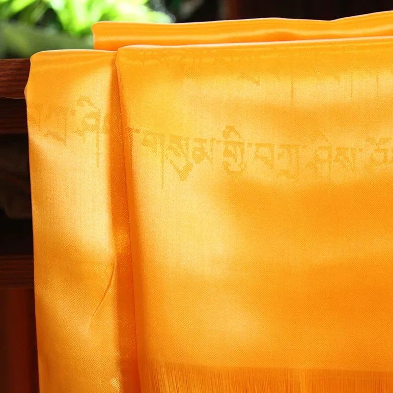 Тибетский монгольский платок 65*300 см хадаг 5 цветов шелковый шарф подарки для