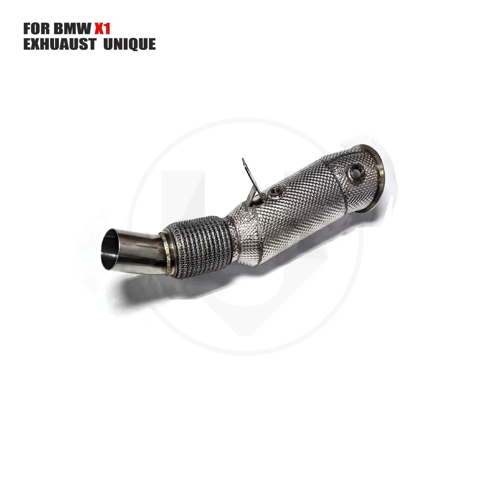 

UNIQUE Exhaust System High Flow Performance Downpipe for BMW X1 2012 With Catalytic Converter Header