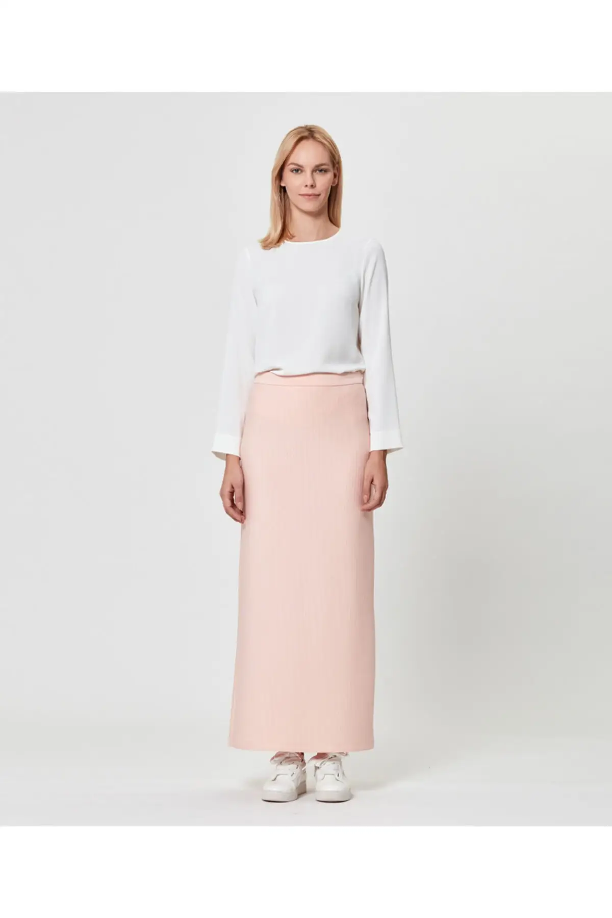 

Женская юбка длинная розовая юбка летняя Милая Стильная приталенная мини-юбка выше колена со складками