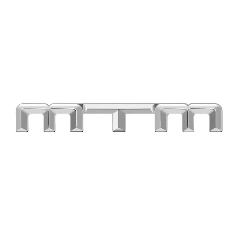 

Металлическая Автомобильная 3d-наклейка с логотипом MTM, передняя решетка, наклейка с эмблемой багажника для Golf Passat Jetta Polo Touareg для Audi A4 A3 A5 A6 A7 A8