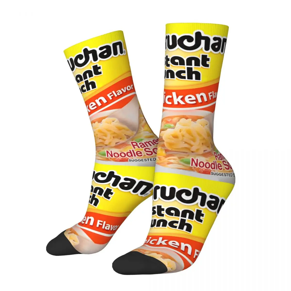 Носки со вкусом курицы и лапши рамэн мужские женские модные носки новинка весна