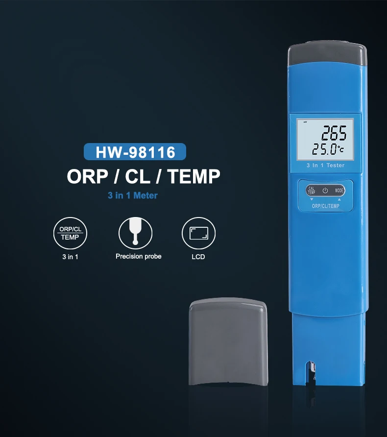 Цифровой тестер качества воды RCYAGO 3 в 1