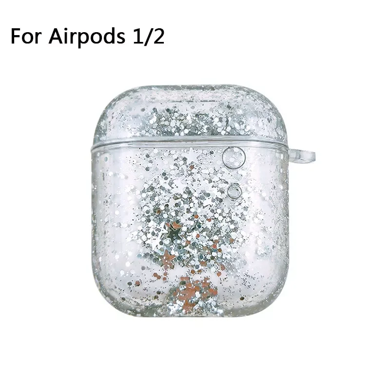 

2023New Liquid Case for AirPods Cases Glitter Liquid Cover for AirPod 1 2 Pro Covers Protector Earphone Accessories
