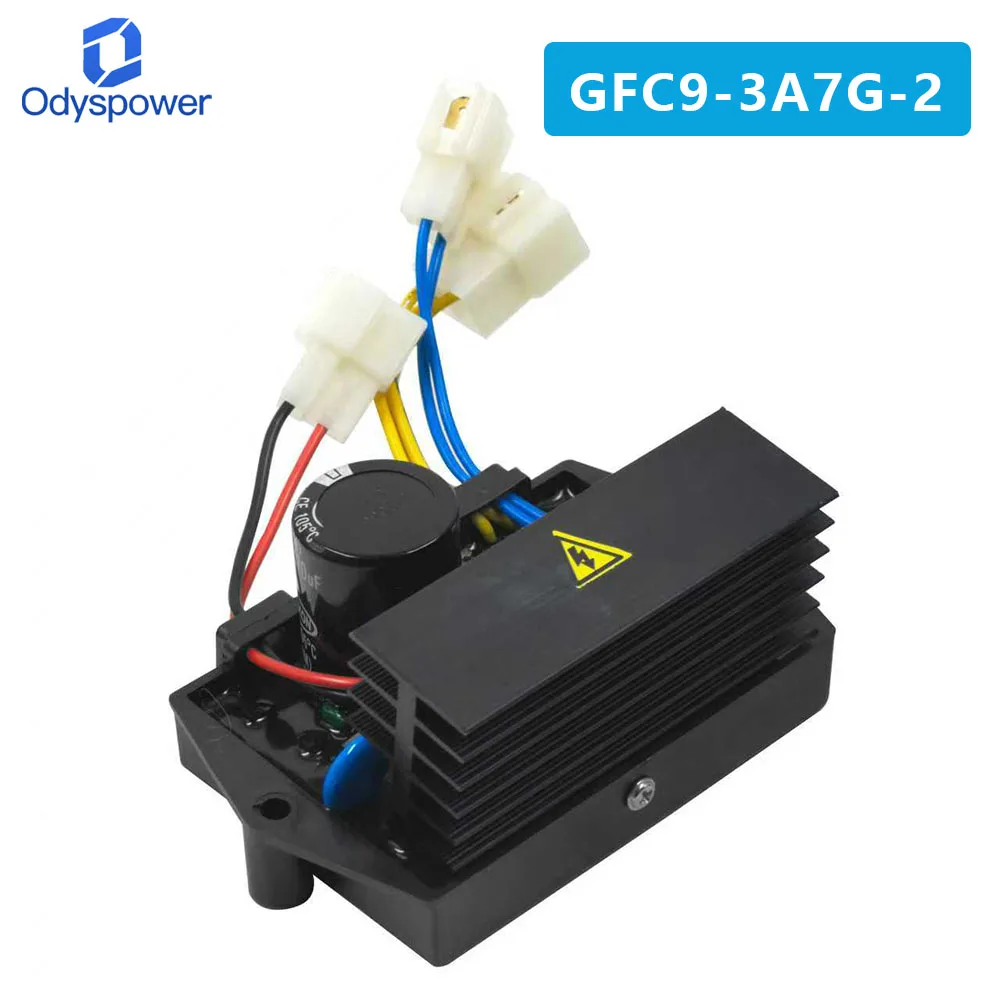 Фото Универсальный автоматический регулятор напряжения 15-10 кВт AVR GFC9-3A7G-2, замена для поколения Kohler №3