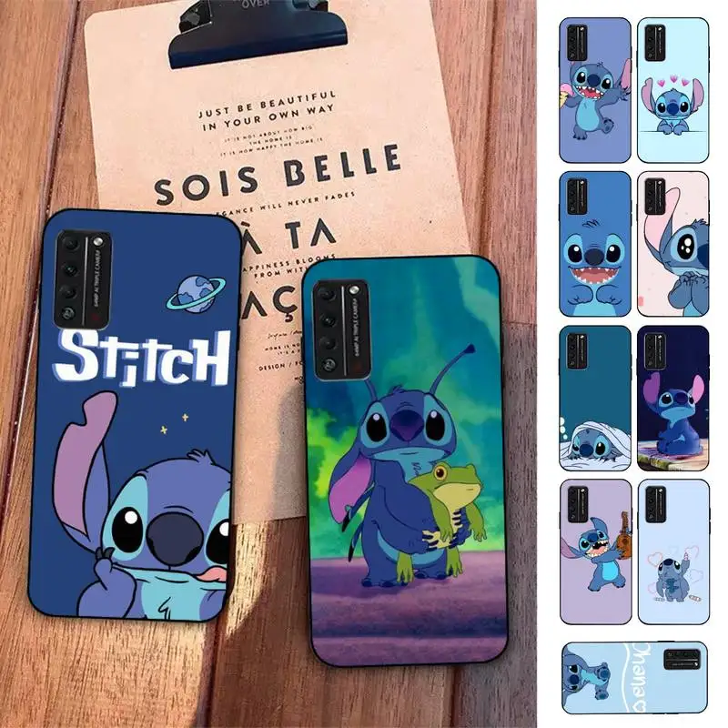 

Disney Lilo Stitch Phone Case for Huawei Honor 10 i 8X C 5A 20 9 10 30 lite pro Voew 10 20 V30