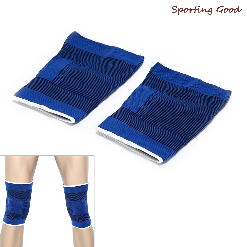 

2X Sports Safety Knee Support Outdoor Sports Knees Pad Men Women Brace Leg Arthritis Injury Gym Sleeve