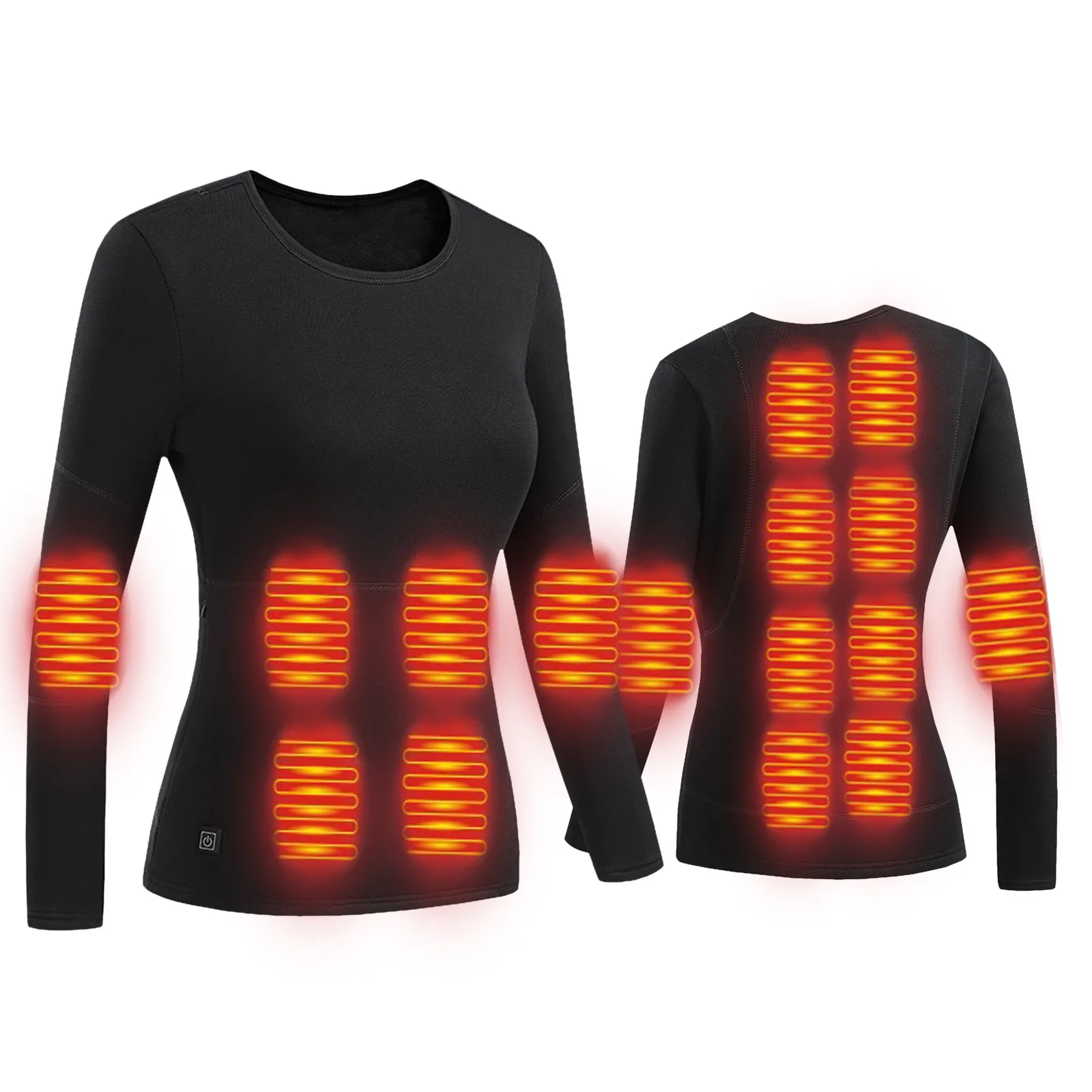 Новый мягкий жилет с подогревом 28-зонный зимний теплый термобелье походная