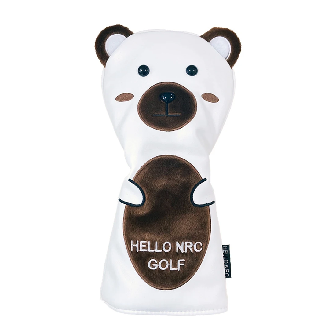 

Bear Golf Iron Headcover Cute Bear Head Cover For Golf Club Cartoon Driver Covers Golf Protective Accessories Gift For Family