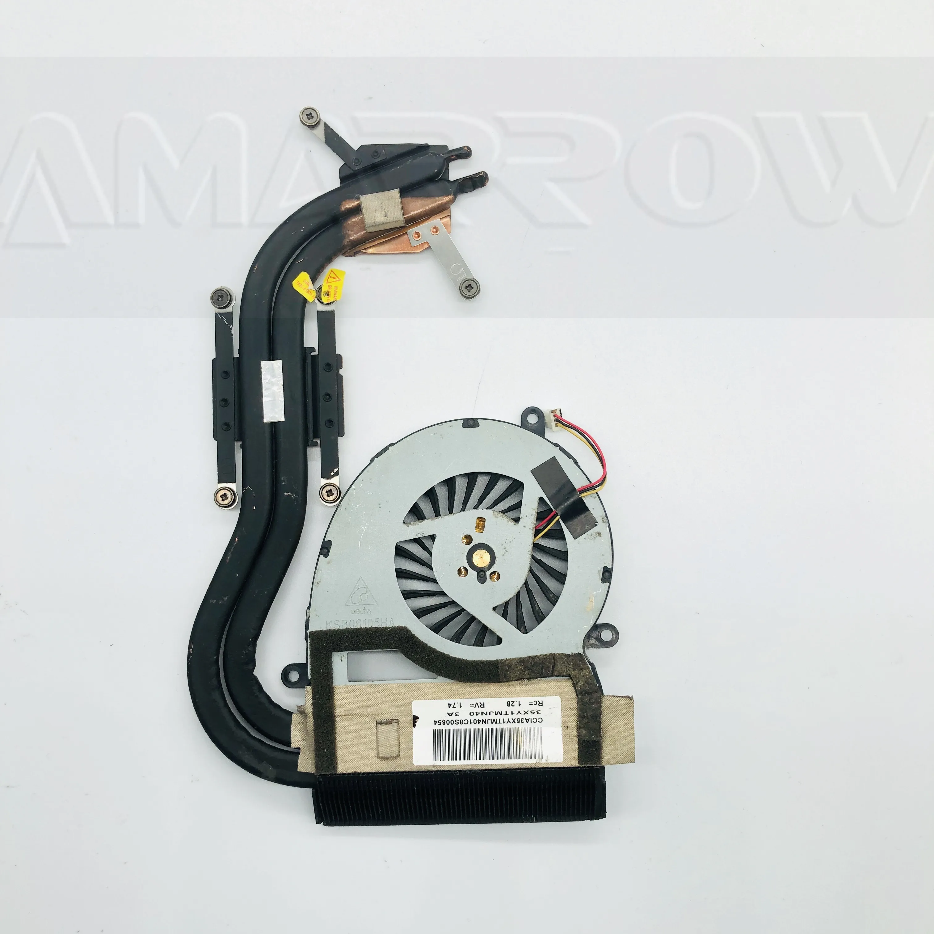 Оригинальный радиатор для ноутбука asus, кулер для процессора K45D K45DE K45DR, радиатор для процессора