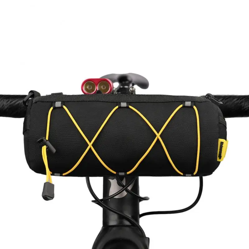 

Bike Handlebar Bag Rhinowalk Bicycle Front Tube Bag Cylinder Handlebar Bag Shoulder Bags Waterproof Bicycle Bag Riding Equipment
